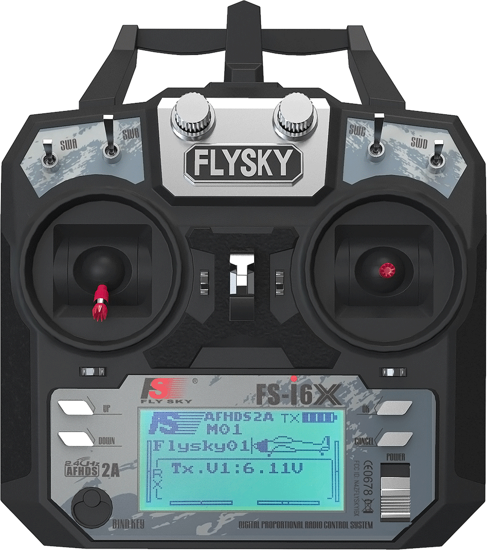 Нейтральное положение стиков пульта