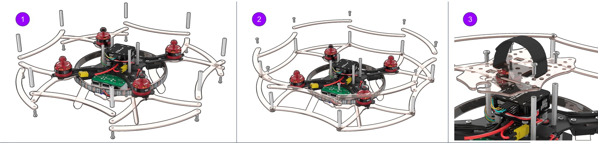 Монтаж остальных конструктивных элементов