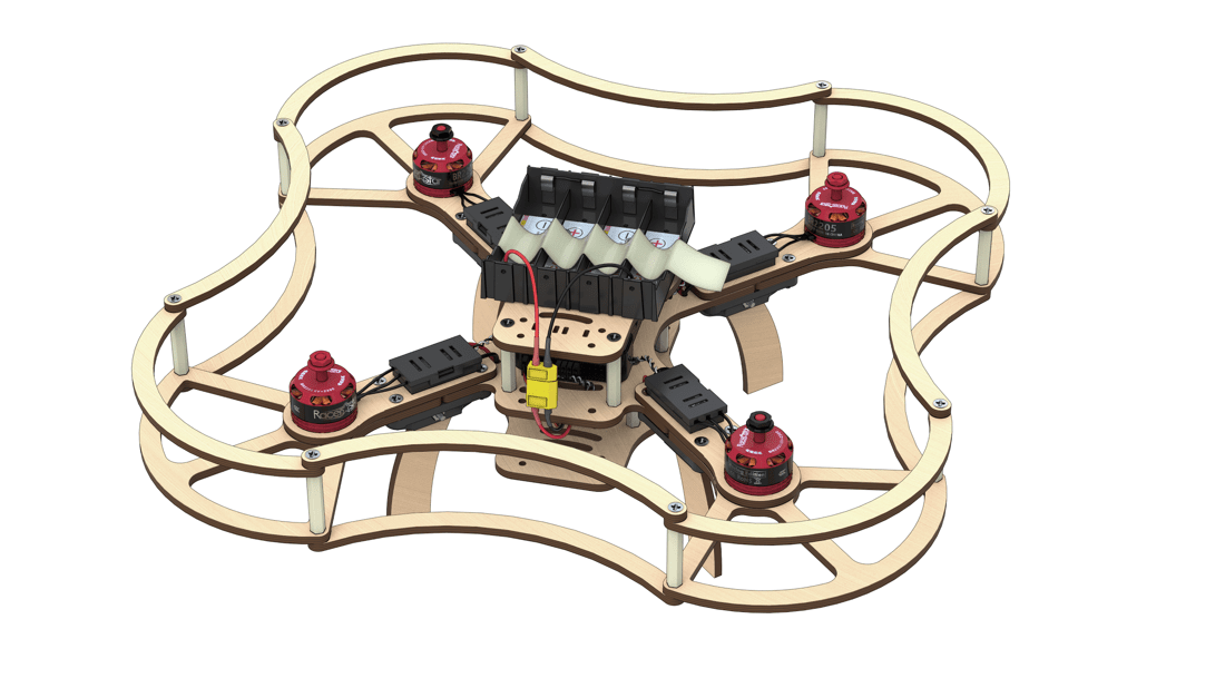 Installation of the battery compartment